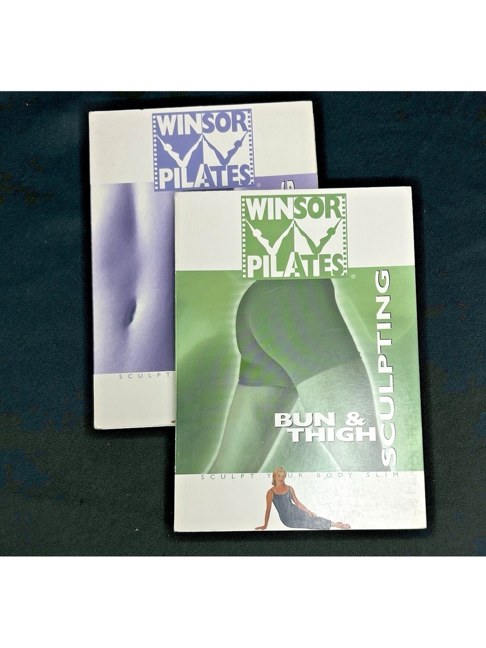 Winsor Pilates Abdominal AB Sculpting and Bun & Thigh Sculpting DVDs